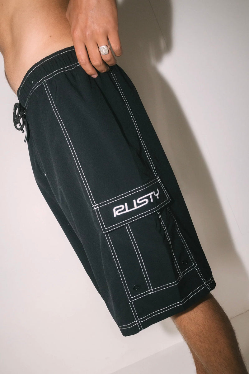 Pick Pocket 22" Baggy Boardshort | Black