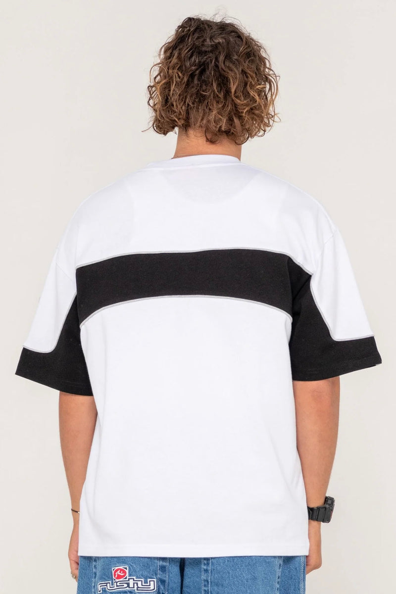 Kinetic Short Sleeve Heavy Tee | White