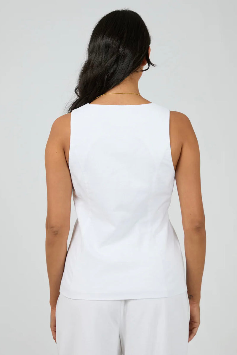 Willa Vest | White