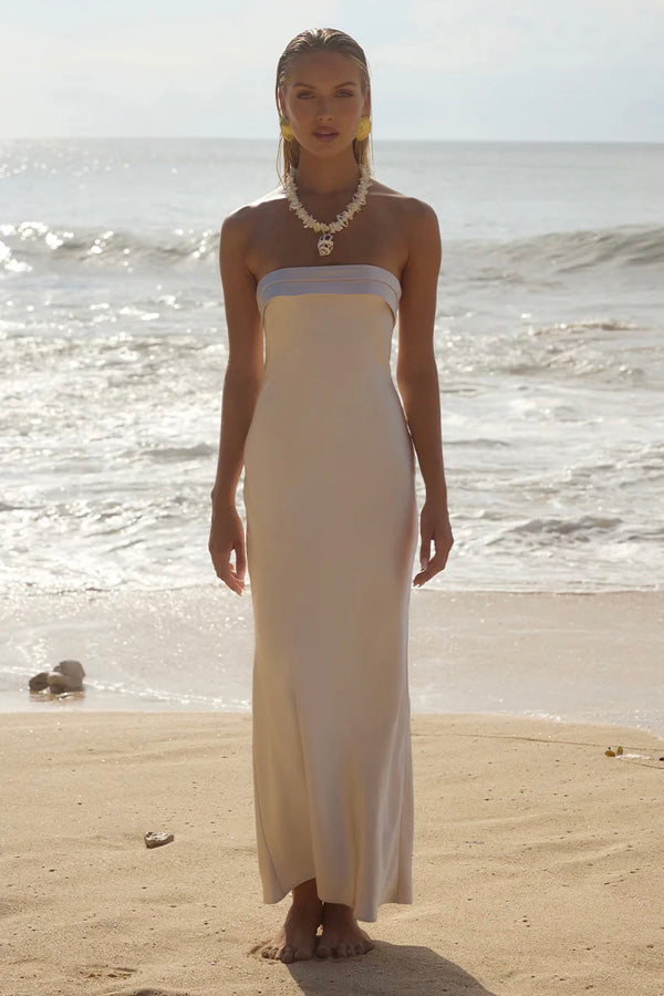 Delilah Maxi Dress | Ivory