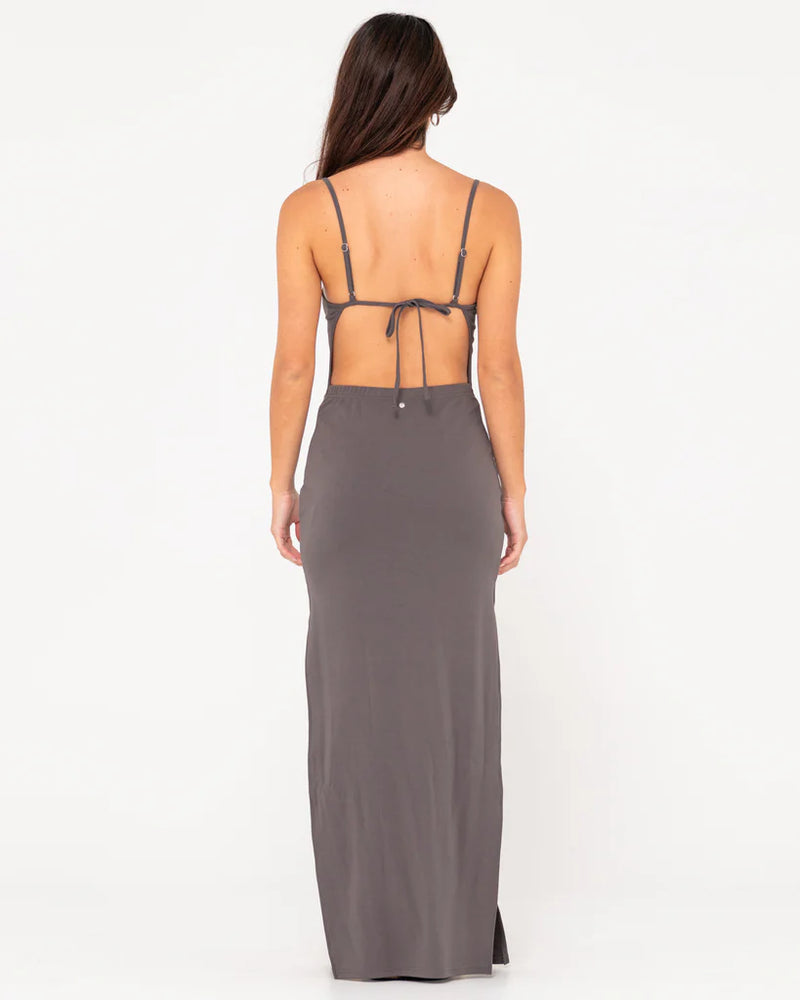 Vicky Open Back Maxi Slip Dress