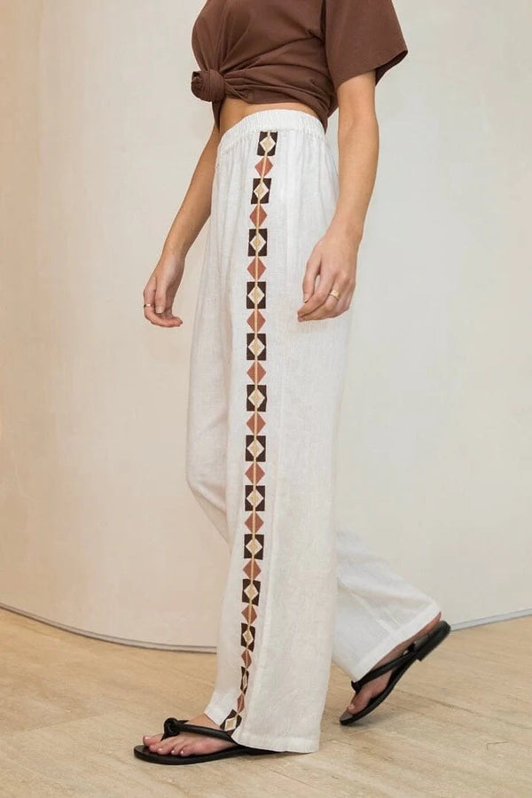 Los Cabos Pant Vintage White