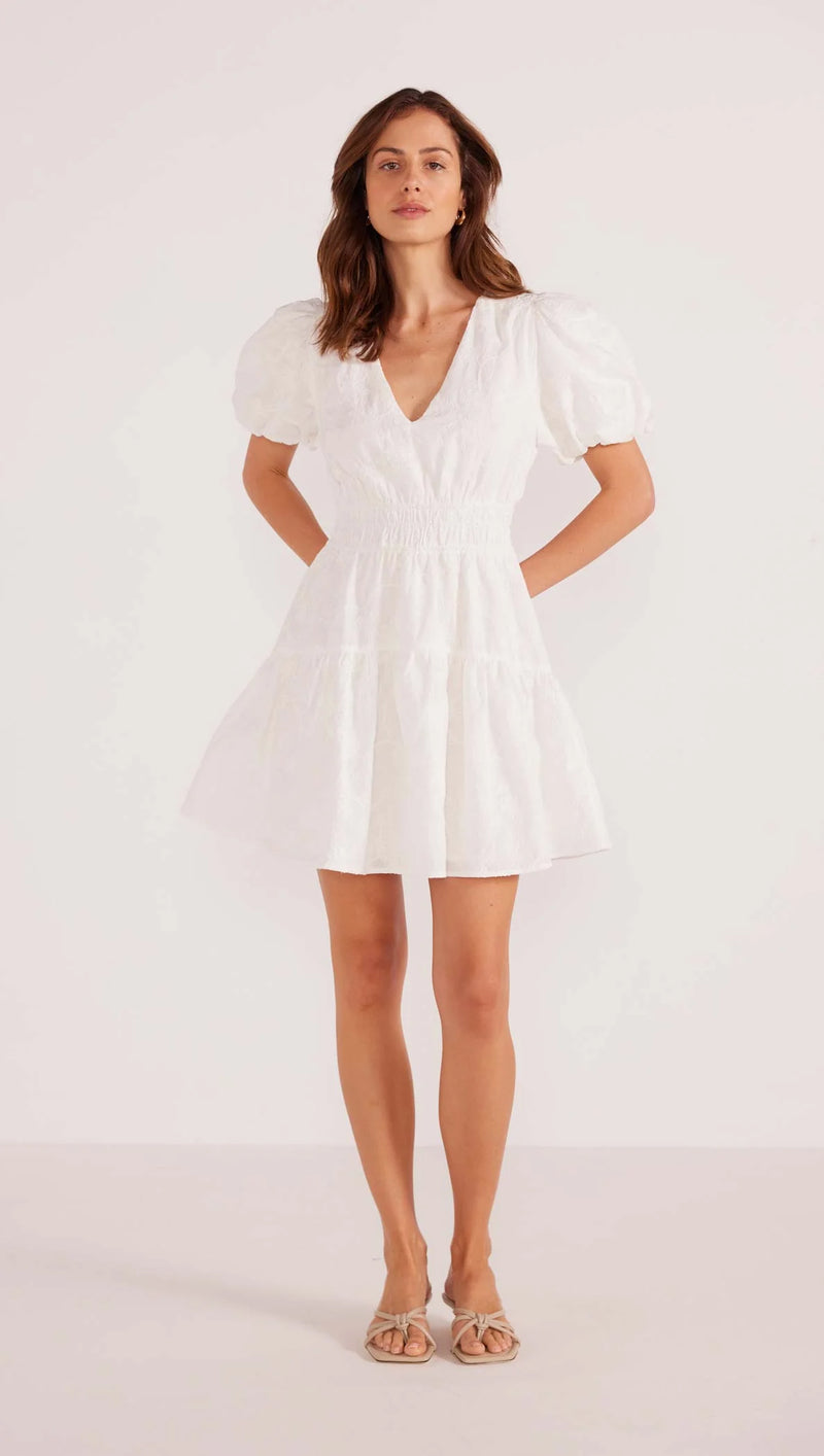 Neve Puff Sleeve Mini Dress