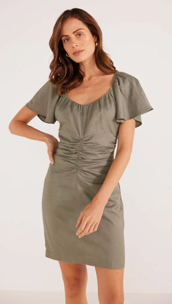 Willa Ruched Mini Dress