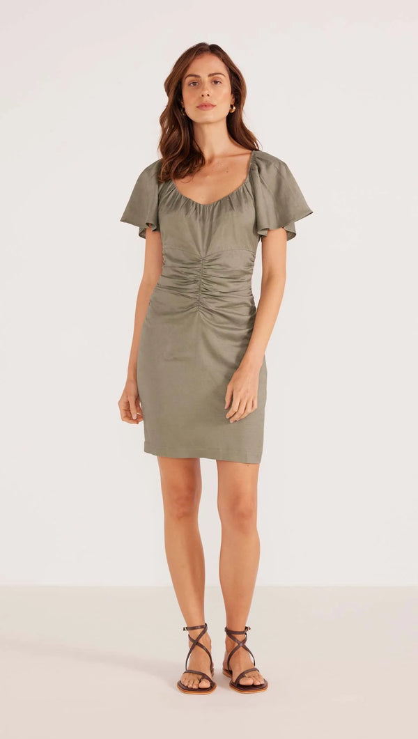 Willa Ruched Mini Dress