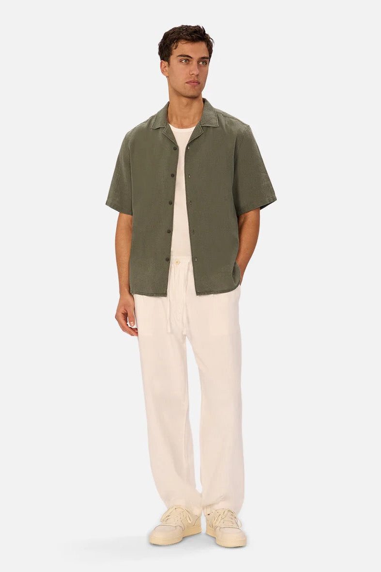 Industrie Marbella Short Sleeve Shirt Everglade front