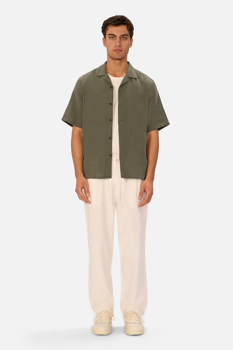 Industrie Marbella Short Sleeve Shirt Everglade front