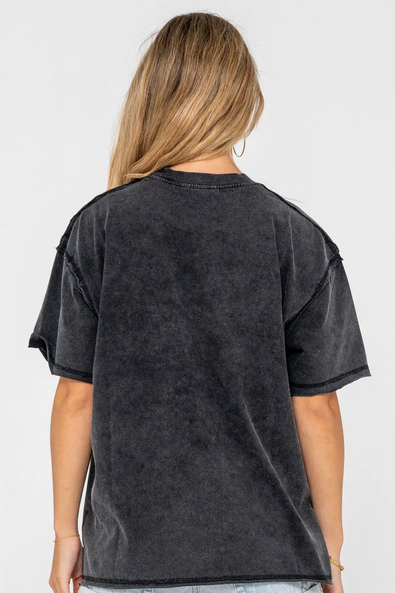 Roxanne Feeln Rusty Oversized Tee by Rusty