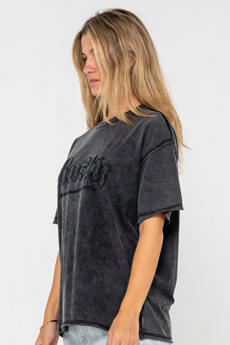 Roxanne Feeln Rusty Oversized Tee by Rusty