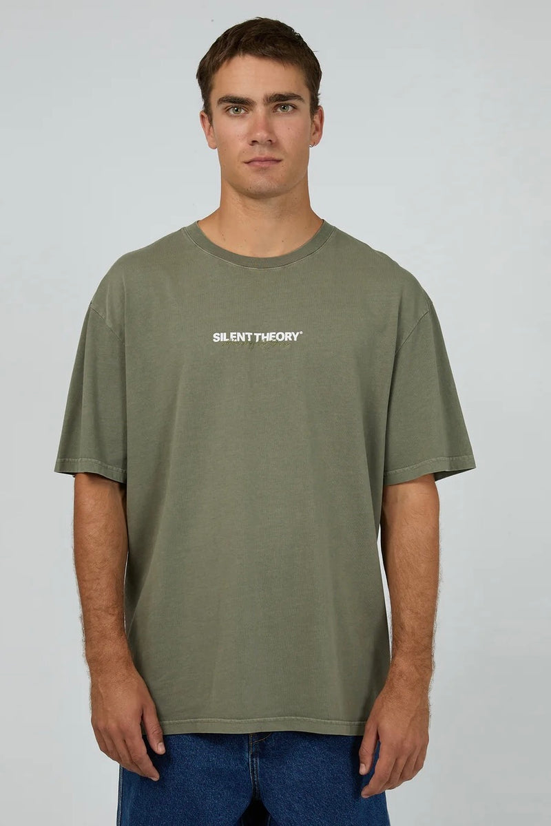 Stayin’ Ahead Tee – Olive | Silent Theory