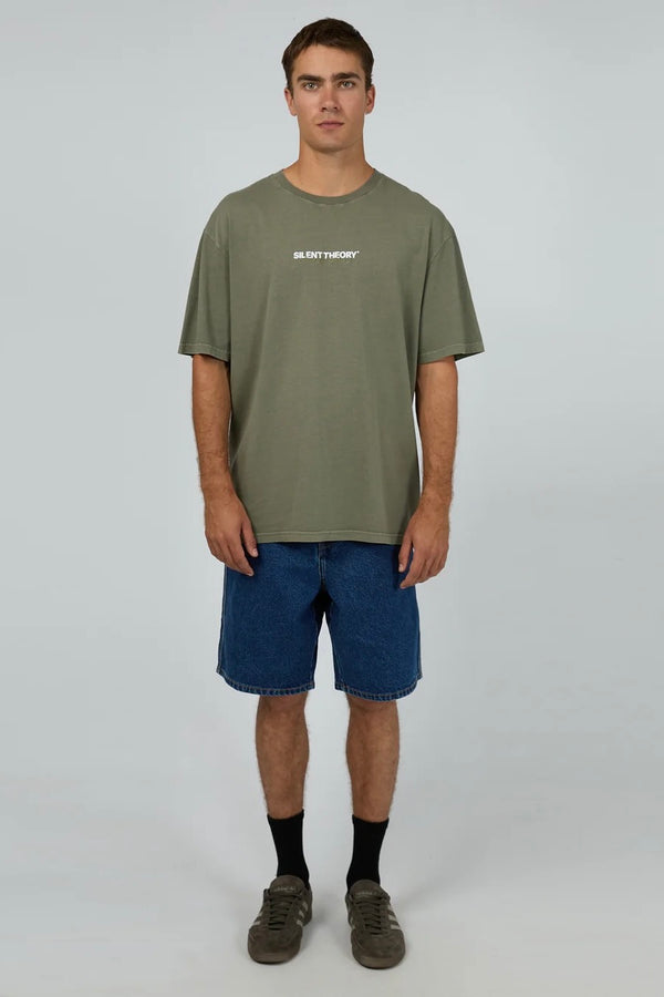 Stayin’ Ahead Tee – Olive | Silent Theory
