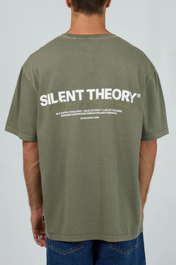 Stayin’ Ahead Tee – Olive | Silent Theory