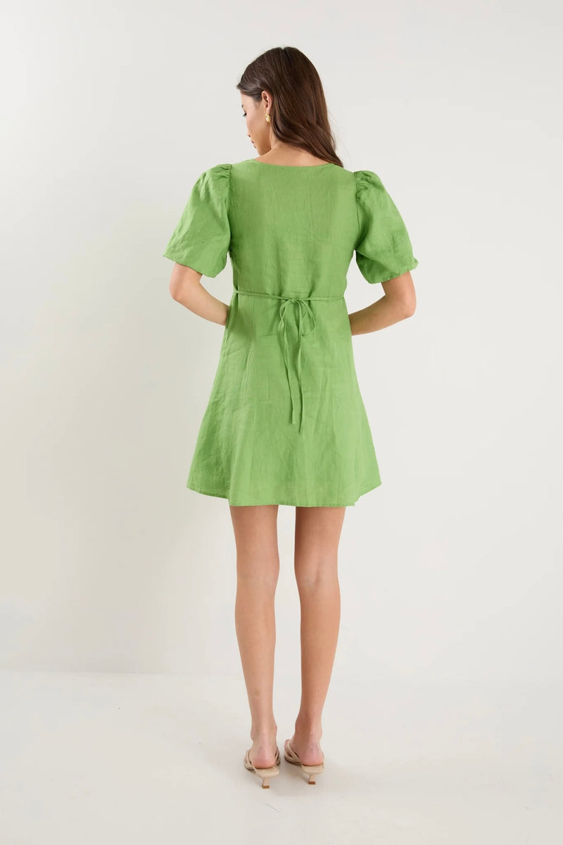 Back view highlighting fit and lightweight lining.