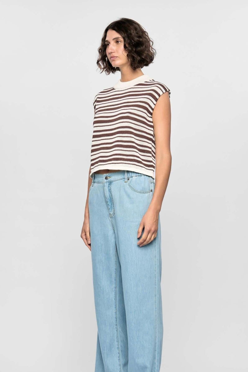 Palmer Stripe Knit Tank