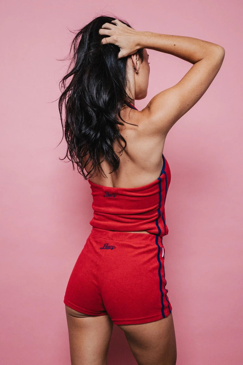 Rusty Bodhi Towelling Booty Short