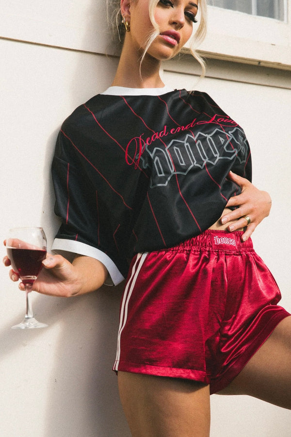 Billy Bones Club Double Crossed Silk Short – Shiraz