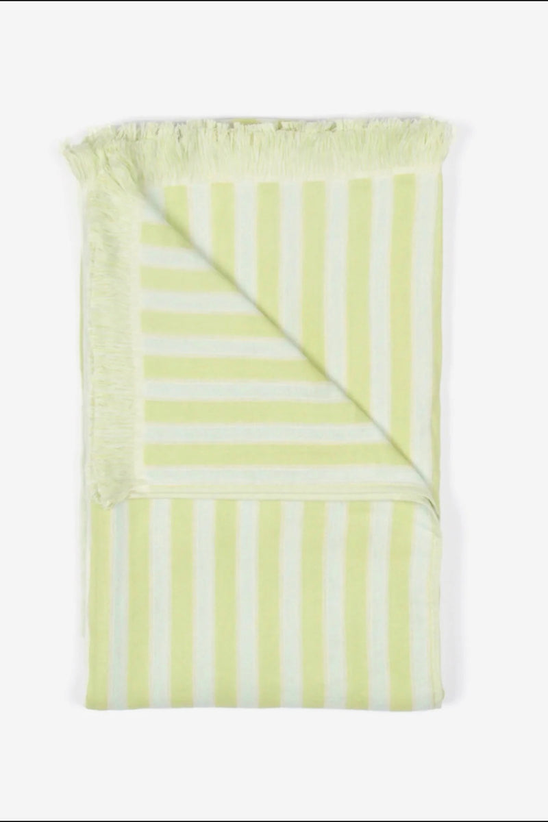 Laguna Towel – Fern Green & Mint / Layday
