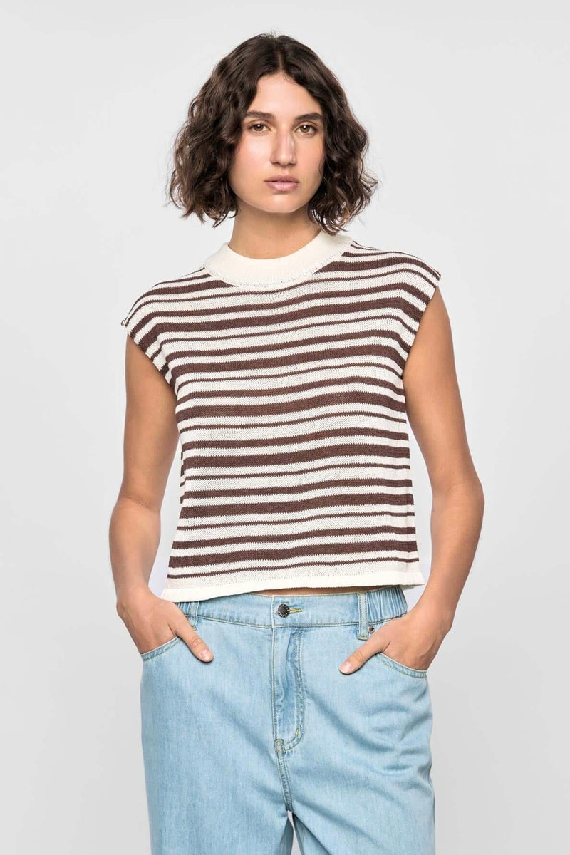 Palmer Stripe Knit Tank