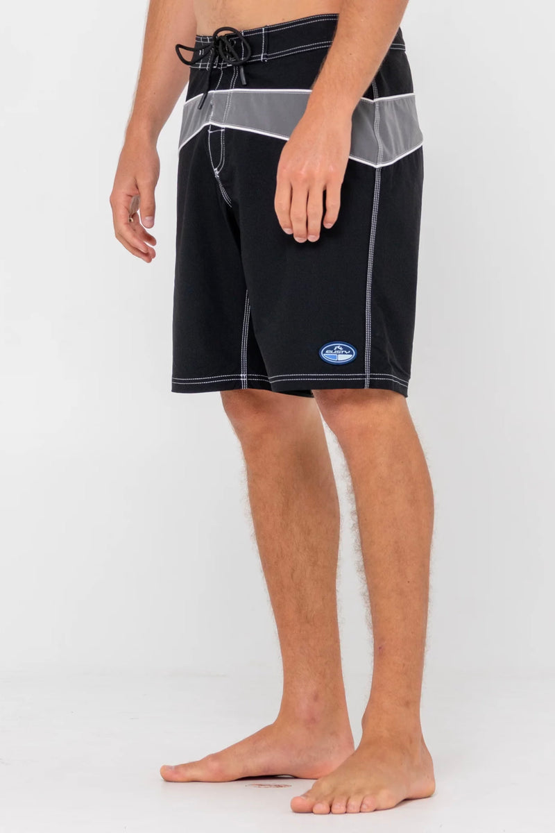 Chop Suey Boardshort | Black and Grey