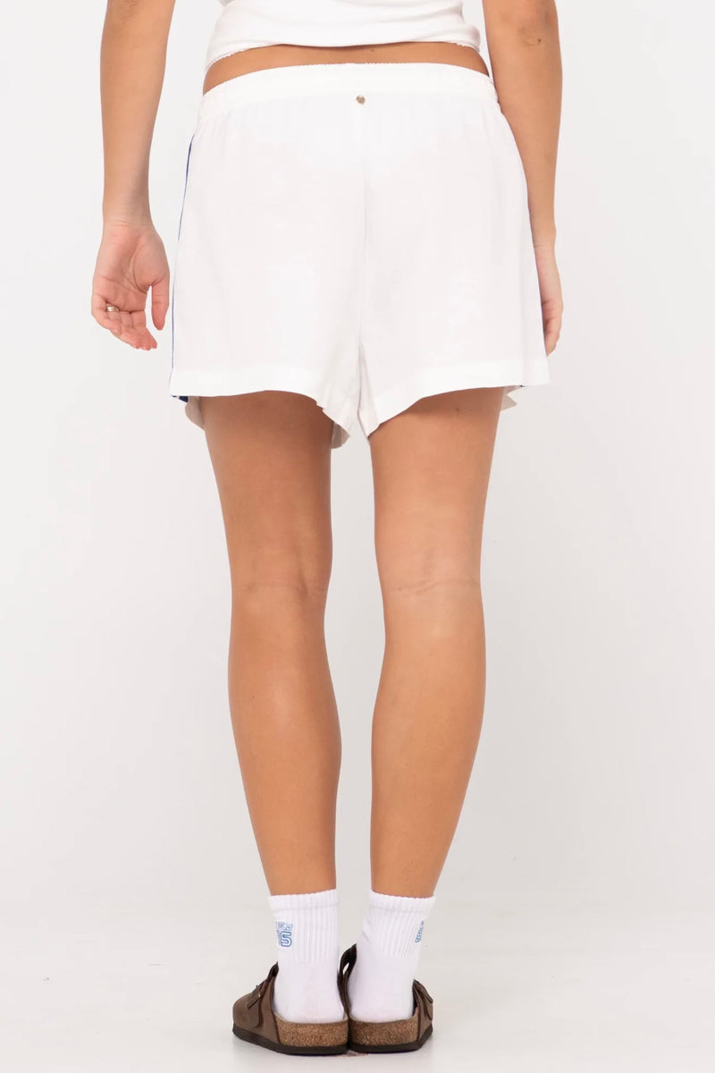 Palm Springs Lounge Short | White and Blue