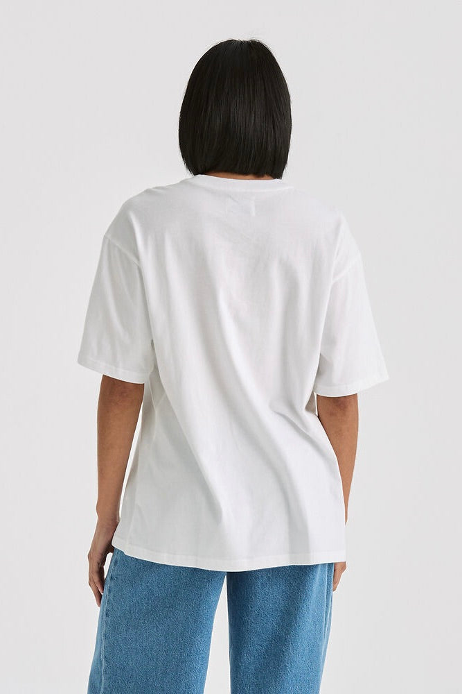 Essential Slouch Tee | Optic White