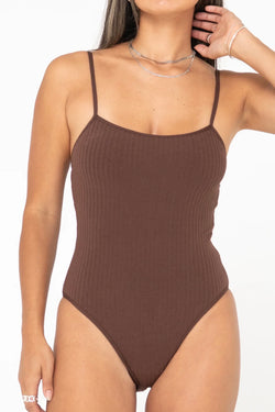 Lucky Rib Towelling One Piece | Java