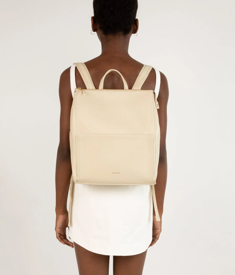 Eve Vegan Backpack | Vanilla