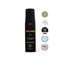 Self Tanning Mousse | Organic, Vegan by Three Warriors