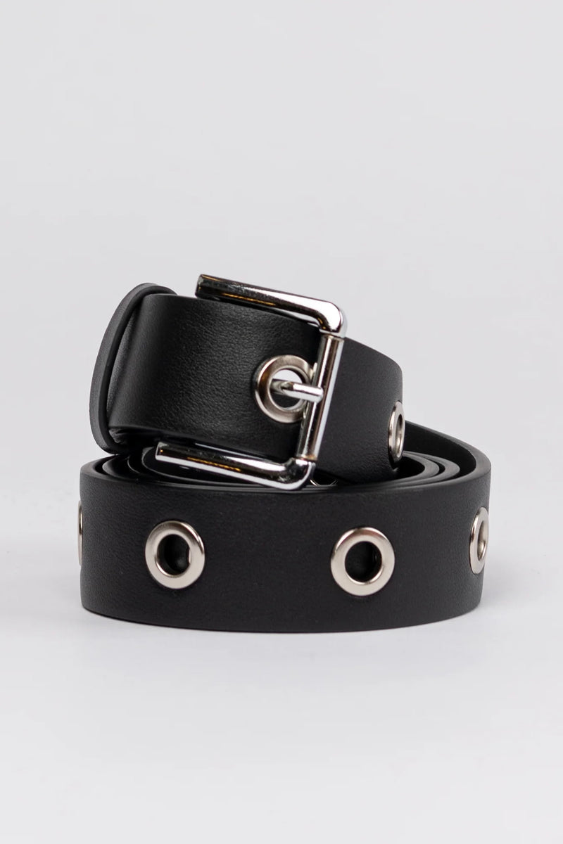 Black Hole Eyelet Belt