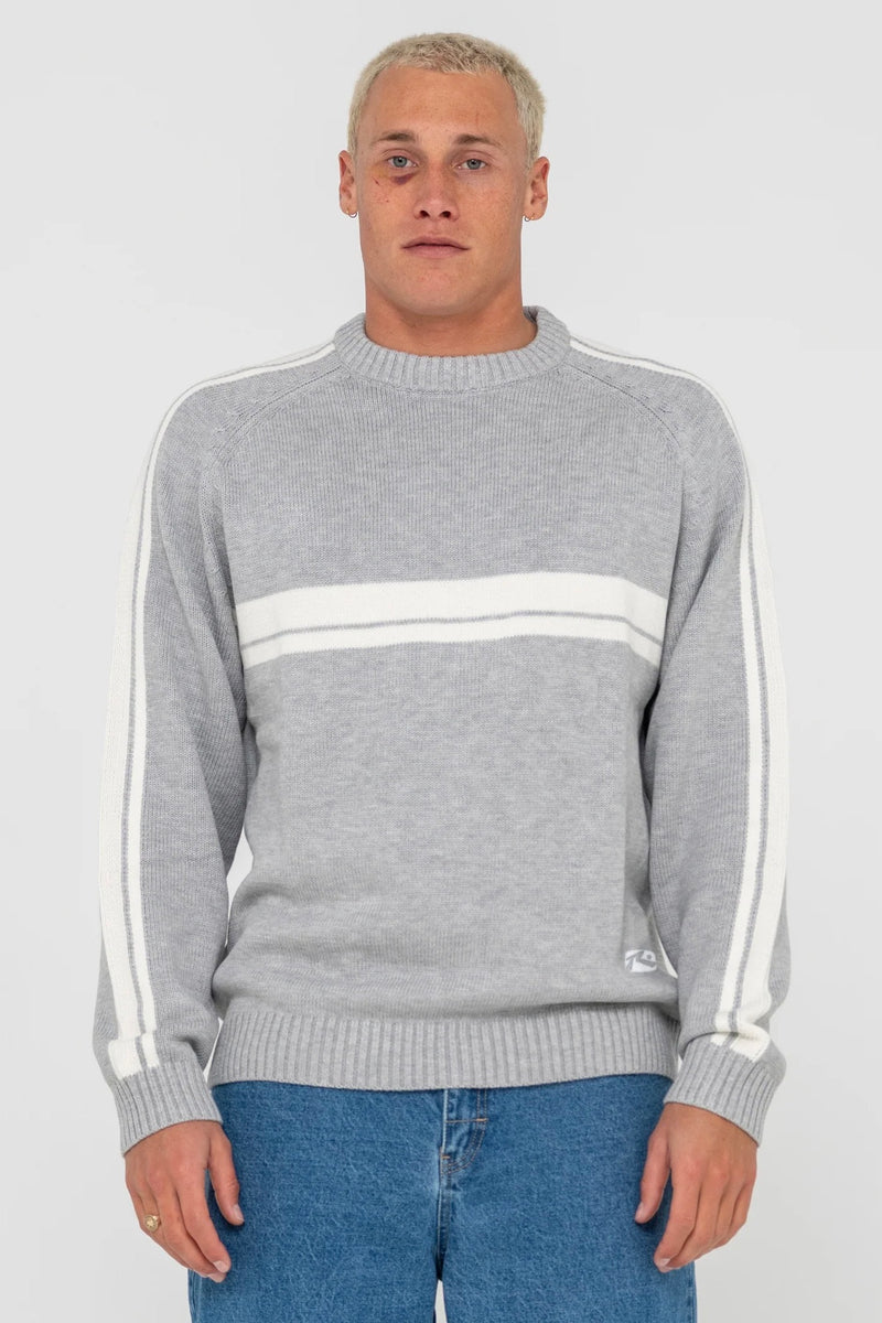 White Lines 2.0 Crew Knit