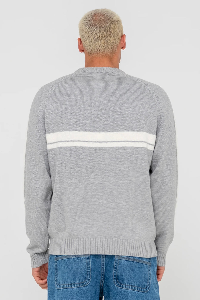 White Lines 2.0 Crew Knit