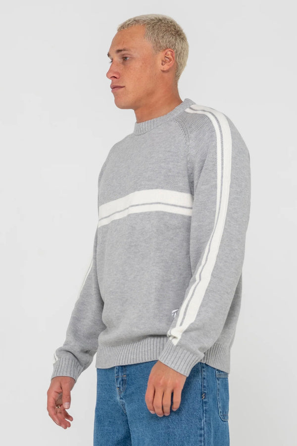 White Lines 2.0 Crew Knit