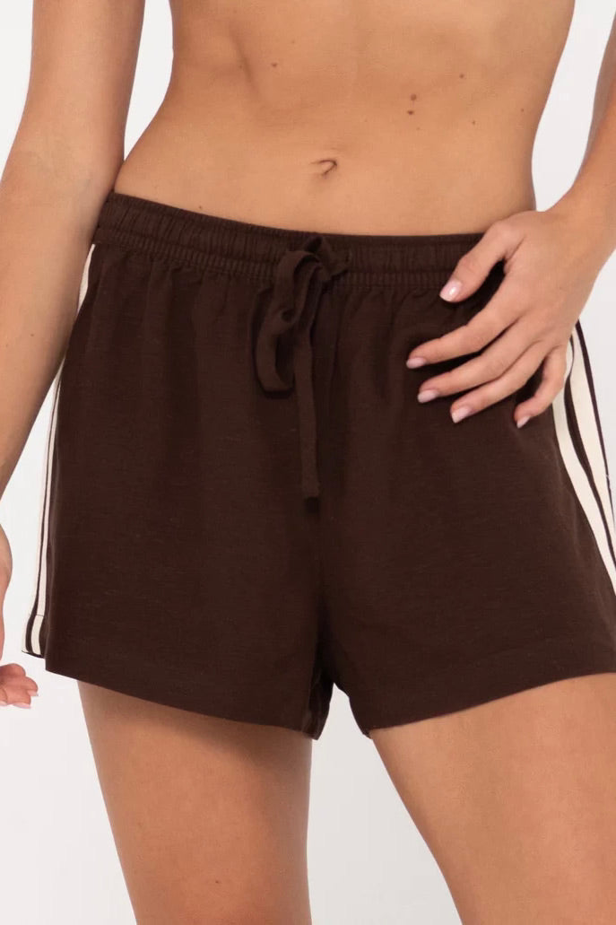 Palm Springs Comp Lounge Shorts | Java