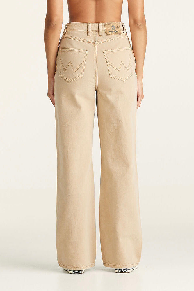 Hi Bells Flared Jean | Earthy Sand