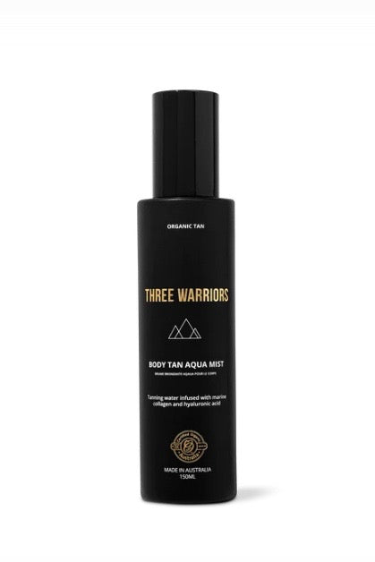 Body Tan Aqua Mist | Organic, Natural Three Warriors